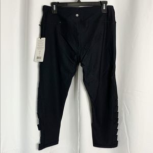 90 Degree By Reflex Pants - New 90 degrees by reflex black side slit capris XL 90 Degree By Reflex Pants - New 90 degrees by reflex black side slit capris XL